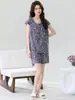 Traje de verano de algodón y seda para mujer, shorts finos de manga corta, ropa casual para el hogar, pijama con volantes, se puede usar para salir, anti-transparencias