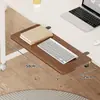 Tablero de Extensión para Escritorio Oficina Escritorio Perforación-Gratis Ampliación Extensión Artefacto Escritorio de Computadora Plegable Bandeja para Teclado