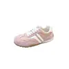 ¡Nuevos Zapatos de Entrenamiento Alemanes Tricolor Venta Directa de Fábrica Disponibles para Compra Urgente! Azul Beige Rosa Artesanía Sin Costuras Cuero Resistente al Desgaste Hombre
