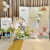 Suprimentos de Aniversário Bebê Dragão Layout de Um Ano Painel de Fundo Personalizado Decoração de Banquete para Homens e Mulheres Cena Placa de KT Cerimônia de Aniversário