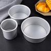 Moldes para Hornear, Moldes para Pasteles, Moldes Anodizados para Chiffon para Horno, Moldes para Pasteles con Base Extraíble, Herramientas para Pasteles Festivos