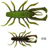 Isca de Camarão Centopeia Esportiva Weihe Isca Macia 3,5cm 7cm Camarão Macio Grande Simulação Isca Falsa Camarão Camarão de Grama Lagosta Grande Atacado