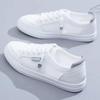 Zapatos Deportivos Blancos Casuales Estilo Hong Kong para Mujer Ins Tendencia Fotografía Callejera Nicho Nuevos Primavera y Otoño Zapatos con Paneles de Malla