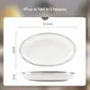 Conjunto Minimalista Nórdico de Tigelas e Pratos para Chá de Casa Nova, Tigelas e Pratos de Cerâmica, Caixa de Presente para Louças com Cor Sob Esmalte