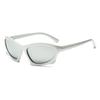 Gafas de Sol de Celebridad de Internet Transfronterizas Punk Hip-hop Gafas Deportivas para Hombre Gafas de Sol Futuristas Y2K Europeas y Americanas Gafas de Sol de Alta Gama para Mujer