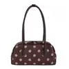 Envio transfronteiriço de bolsas de bolinhas estilo coreano, bolsas de mão para o dia a dia para mulheres, bolsas pequenas requintadas, bolsas transversais, bolsas de ombro pequenas de nicho com design exclusivo
