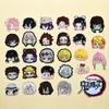 Patch de Tecido Bordado Cartoon Comic Personagem Demon Slayer Cabeça Acessórios para Roupas Patch Bordado Adesivo Patch em Estoque
