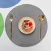 Manteles Redondos de PP Transfronterizos, Esteras Tejidas a Mano Aislantes del Calor, Manteles Estilo Occidental Antiquemaduras, Esteras Antideslizantes para Vajilla, Fabricantes de Manteles de PP
