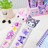 Regla de Sanrio de dibujos animados, creativa, para estudiantes, linda escala, marcapáginas, regla, divertidos útiles escolares para niños, papelería