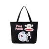 Bolso Bandolera Bolso de Mujer de Moda Bolso de Lona para el Hombro Casual Combinable Bolso de Hombro Simple de Lona con Estampado de Gato Micrófono