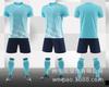 Uniformes de Futebol Respiráveis de Secagem Rápida com Logotipos Estampados para Adultos e Crianças Uniformes de Treino para Competição Placas Leves Prontos para Venda