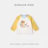 [100% Algodón] Ropa de Primavera Dudu para Niños y Niñas, Camisetas Lindas de Dibujos Animados 100% Algodón, Suaves y Sedosas, Amigables con la Piel para el Inicio de Clases