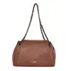 Bolso de axila mate moderno y versátil de estilo coreano para mujer, con diseño de cadena retro, simple y elegante, adecuado para ir al trabajo, y se puede llevar como bolso de hombro o bolso cruzado