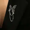 Broche de Araña Animal para Halloween Corsage Moda Diamante Hebilla de Bufanda de Seda Joyería Accesorios para Traje Calavera Decorativa