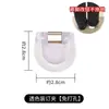 Ajustador de Barra de Calça Anti-Arrasto, Encurtador Invisível de Comprimento de Calça, Fixador de Barra de Calça