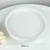 Bandeja de Entrada Estilo Nórdico, Bandeja de Almacenamiento para Aromaterapia de Mesa de Café en la Sala de Estar, Artículos Decorativos, Cosméticos, Perfume, Bandeja de Almacenamiento de Escritorio, Forma Redonda