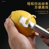 Rallador de Limón Acero Inoxidable Rallador de Frutas Raspador Barra Herramienta de Bartending Pelador de Naranja Cuchillo Pelador