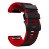 Adequado para pulseira de silicone de liberação rápida de duas cores Jiaming Thai iron tactix 7Pro pulseira Fenix8 22/26mm
