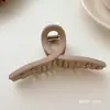 Pinza para el Cabello Simple Versátil de Celebridad de Internet Coreana para Mujer, Tamaño Grande para la Parte Posterior de la Cabeza, Adecuado para Bañarse, Peinado, Elegante Pinza de Tiburón Accesorio para el Cabello