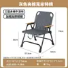 Silla plegable acolchada de suministro para comercio exterior, silla de camping engrosada para exteriores, silla plegable acolchada para exteriores para picnic