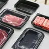 Fiambrera Desechable Caja de Embalaje de Plástico Fiambrera para Llevar Blíster Fiambrera de PP Rollo de Res y Cordero Caja de Comida Rápida para Sushi