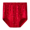 Calcinhas Caneladas 100% Algodão para Mulheres de Meia-Idade e Idosas, Cintura Alta, Modelagem Solta, Tamanhos Grandes, Atacado e Dropshipping de Roupa Íntima para Idosos
