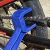 Cepillo de limpieza para bicicleta de montaña plato rascador para cadena de bicicleta cepillo grande para limpiar cadena