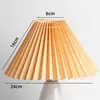 Funda de Tela para Pantalla de Lámpara Plisada para Lámpara de Mesa, Lámpara de Pie, Lámpara Colgante de Comedor, Proyecto de Hotel, Iluminación y Accesorios de Modificación DIY