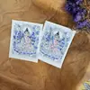 Thangka Pintado à Mão em Xizang e Nepal, Apresentando os Oito Guardiões do Zodíaco e o Bodhisattva do Espaço, Cartão 4x5