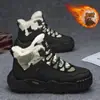 Botas de Neve Nordeste para Homens, Forradas com Lã Grossa de Inverno para Aquecimento, Sapatos Térmicos Masculinos para Temperaturas Abaixo de -40 Graus, Botas Impermeáveis para Exterior