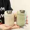 Xícara de Café Minimalista em Formato de Ovo, Mini Garrafa Térmica de Aço Inoxidável 316, Copo de Bolso Portátil, Alto Valor Estético, Caneca Térmica Estilo Deusa