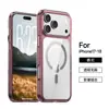Funda Magnética Transparente para Teléfono Adecuada para iPhone 17 Pro/18 Pro Universal 18 Pro Max Funda Magnética Fuerte para Teléfono