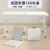 Mesa Dobrável para Exterior, Mesa Retangular Portátil para Montar Barracas, Mesa Longa Simples para Uso Doméstico, Estudo, Jantar e Pequena Mesa de Jantar