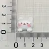Oso de Color Sólido de Dibujos Animados Pequeño Animal Encantos para Zapatos Resina Pequeños Accesorios DIY Funda de Teléfono Accesorios para el Cabello Pegatinas para Botellas de Agua Accesorios Decorativos