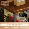 Prateleira para impressora, estante retrátil para lanches e livros de mesa, estante de armazenamento de camada dupla para máquina de café e xícara de chá de escritório