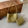 Bolsa de Ombro Estilosa Xiaomi Home 2026 Nova Tendência Saco de Balde Moda Simples Textura Trançada Bolsa de Axila Bolsa de Ombro Retro Nicho