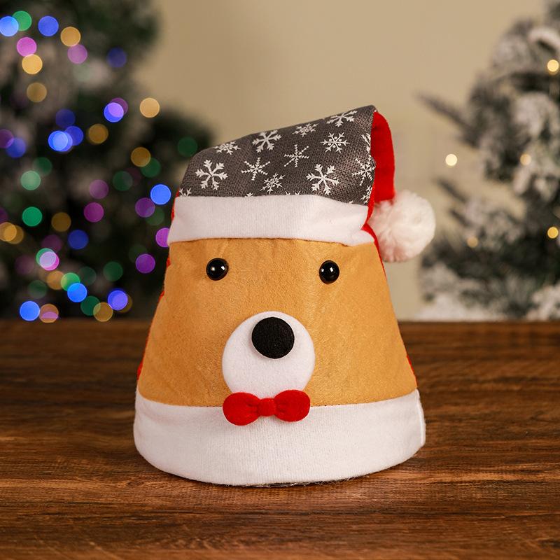 SDM-83雪花小熊帽