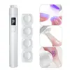 Luz de Tira para Uñas Transfronteriza Soporte de Mano Giratorio 360 Grados Soporte Multifuncional para Secado Rápido de Puntas de Uñas Lámpara de Curado