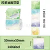 Papel Térmico con Gradiente de Color Ciclo Multicolor Adecuado para Papel de Etiqueta Térmica Jingchen B3S, Detong P1, Puchu Aq00