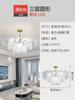 Lustre de luxo estilo francês para sala de estar, lâmpada de quarto principal, lâmpada de cristal simples pós-moderna, lâmpada vermelha criativa 2023, novas lâmpadas