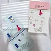 Nuevas Pegatinas para Teléfono de Gatito de Cuello Largo con Dibujos Animados Estilo Ins Pegatinas 3D para Uñas en Stock Tarjetas para Diario DIY