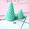 Accesorios de resina diy cono de helado tubo crujiente bola de pelo grande base de flores base crema material para funda de teléfono móvil