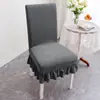 Funda de silla universal para cuatro estaciones para uso en el hogar, respaldo antideslizante todo en uno, funda de silla de comedor integrada, elástica y engrosada