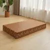 Esterilla de Tatami Plegable, Colchón de Palma de Coco Estilo Japonés, Esterilla Gruesa para el Suelo, Esterilla Refrigerante Plegable de Ratán, Conveniente para Uso en Casa