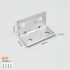 Soporte angular en L, hierro galvanizado, fijador de ángulo recto de 90 grados, accesorios de soporte para estantes, conectores de refuerzo para mesas, sillas y armarios al por mayor