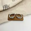 Novo Estilo Luxo Leve Único Fivela de Orelha de Zircônia em Formato de Cobra Design de Nicho Simples Exquisito Versátil Moda Sensação de Alto Padrão Brincos para Mulheres