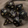 Dragon y Gema Calabozo-Set de Dados Poliédricos D&D Suministro Transfronterizo Set de 7 Piezas Dados Digitales Juego de Mesa