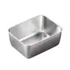 [grado alimenticio] caja para conservar alimentos caja de picnic con tapa fiambrera de acero inoxidable refrigerador fruta profundizada sellada fiambrera