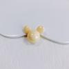 Venta al por mayor de accesorios de joyería DIY resina acrílica color simple chapado Mickey cuentas sueltas material para accesorios con cuentas