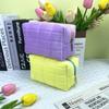 Estojo para Lápis Novo Estilo em Formato de Almofada, Bolsa de Maquiagem de Alto Valor Estilo Japonês para Mulheres, Estojo para Lápis de Armazenamento para Estudantes de Grande Capacidade